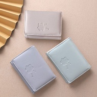 (1029) Multi-compartment Pastel Wallet, Cash Wallet, Foldable Card