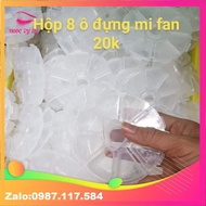 Box of 8 boxes containing eyelash fans