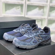 New Balance 990 v4 JJJJound Navy Durable Sport Unisex Running Shoes Sneakers For Men Women M990JJ4