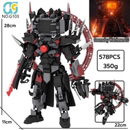 รุ่นล่าสุด MOC ตัวต่อ skibidi toilet titan speaker man clock man tv man cameraman drill man Blocks ต