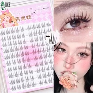 Natural False Lashes Clusters - Cosplay Individual Lashes Extension for Beginners
