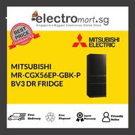 MITSUBISHI MR-CGX56EP-GBK-P 3 DR FRIDGE