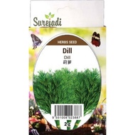 🔥Pilihan Tepat🔥Surejadi Benih Sayur Vegetable Seed/Herbs Seed Dill 2g RM2.50