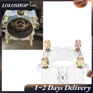 loloshop Xiuganpo 4Pcs 2 Inch Wheel Hub Spacer  Aluminium Alloy with 4/137 12mm Studs Hubcentric for