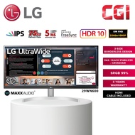 LG 29WN600 29" IPS 75Hz 5ms WFHD HDR10 AMD FreeSync MaxxAudio Virtually Borderless Ultrawide Monitor