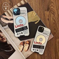 Luck Record Mirror iPhone13 Hand Case xsxr/7/8P Pcs 11/12 Straight Edge 14Promx8.11