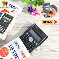 Dexin KK-82MS-B 240 Function Scientific Calculator Free Battery Portable Calculator Office School St