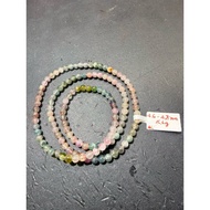 (K)(4,6-4,7mm)Q3 Tourmali melon vip bracelet size 4,6-4,7mm