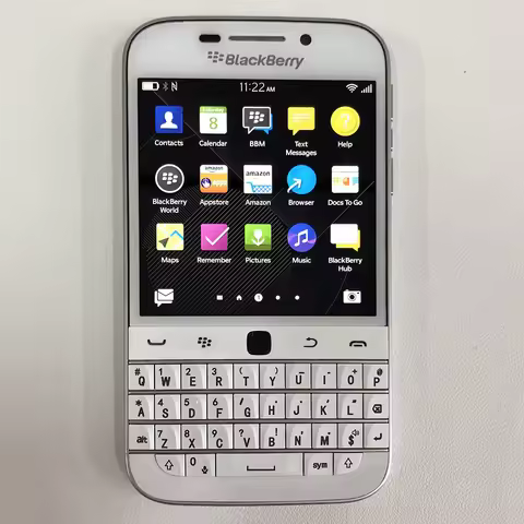 Original BlackBerry Q20 Classic 4G Mobile Cell Phone ROM 16G 8MP WIFI BlackBerry OS QWERTY Keyboard 