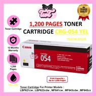 Original CRG054 CRG-054 CRG 054 CART054 CART-054 CART 054 054 Yellow Toner Cartridge for LBP621cw LB