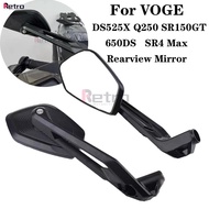 Rearview Mirror For VOGE DS525X Q250 SR150GT 650DS SR4 Max NEW Motorcycle Accessories Side Rear View
