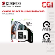 Kingston Canvas Select Plus Micro SD Card (512GB) SDCS2/512GB