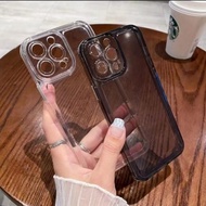 HP Transparent Black Clear Silicone Soft Case Xiaomi Redmi 6a 8a 9a 10a 9c C40 8 9 10 11 12 13c 14c 