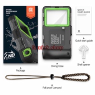 15M/50ft Depth Touch Screen Waterproof Phone Case for Realme 16 Pro 15T 14 13 12 11X 10 9 8 Q5 Q3 Q2
