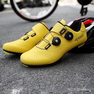 High qualitymen's cycling shoes cycling shoes Road sole bike shoes shiny leather solid color Road cleats cycle shoes available from stock DXHU