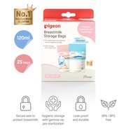 Pigeon Breastmilk Storage Bag (Holiday Design 120ml x 25 ), (Animals Design 180ml x 25), (Plain Desi