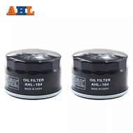 2PCS AHL Motorcycle Parts Oil Filter For BMW F650GS F700GS F750GS F800GS ADVENTURE F800R F800ST HP2 