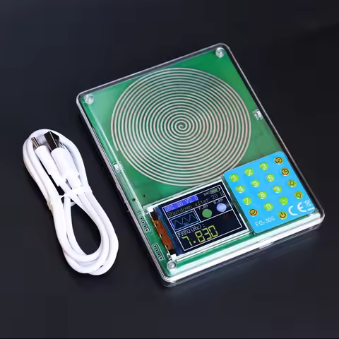 Portable DDS Signal Generator (0.001Hz-200KHz) – 13 Waveforms, DDS Frequency Synthesis, 1.8" TFT Dis