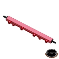 Honda K-Series K20 / K24 Billet Aluminium High-Flow Fuel Rail VR