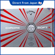Callaway Chrome Soft X Golf Balls - 1 Dozen (12 Balls) - 2017 Model - Yellow