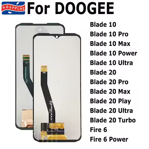 For DOOGEE Blade 10 Pro Max Ultra Power Display Screen LCD Original For Blade 20 Pro Ultra Play Turb