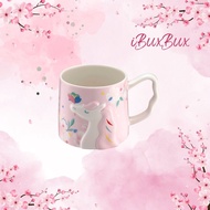 Starbucks Taiwan Cherry Blossom Floral Pegasus Mug 2023