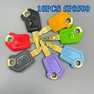 10PCS Ignition Start and Door Lock High Quality Key 5P8500 Key ,For CAT Excavator Dozer Loader 5P850