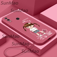 Huawei Nova 3i ป้องกันกล้องเคสโทรศัพท์เคสนิ่ม TPU เคสรูปผู้หญิง