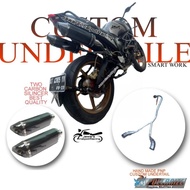 Byson exhaust undertile double slinser byson vixion exhaust underseat pollarize gahar