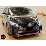 Toyota Vios Yaris ativ 2023 2024 2025 BMS bodykit body kit front side rear skirt lip