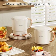 【In stock】Mojue Portable All Steel Foldable Kettle 0.8L Small Household Kettle Travel Business Trip 