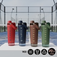 Hauraffer Tumbler Shaker 20oz + 3oz Storage Stainless Steel Drinking Bottle T-103 Double Wall