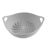 SiliPot 韓國鉑金矽膠氣炸鍋內鍋 冷灰色  230 x 80 x 650mm  1個