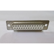 DB25 25 PIN D SUB VGA FEMALE CONNECTOR.