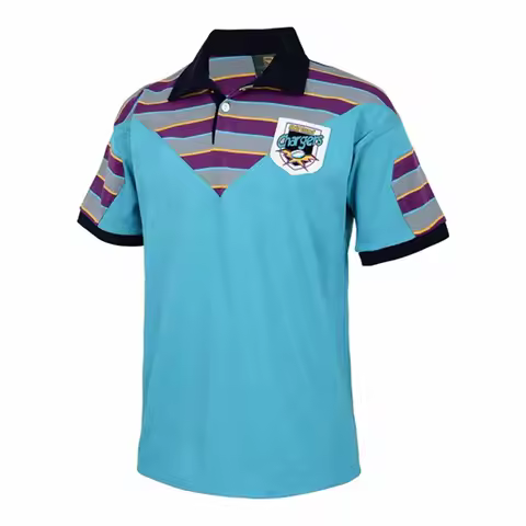 GOLD COAST CHARGERS RETRO RUGBY JERSEY Size:S-5XL