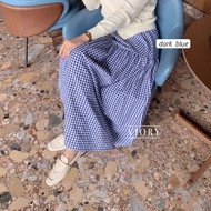 RYU GINGHAM SKIRT checkered skirt/ yellow skirt yellow skirt/ premium skirt korean skirt/ petite/