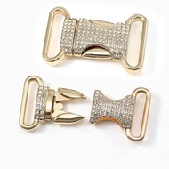 Metal Belt Diamond Buckle Buckle Bag Accessories School Bag Buckle Child-Mother Buckle Safety Buckle