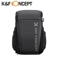 Ku0026F CONCEPT ALPHA 攝影師系列 25L 大容量專業攝影單眼相機後背包 灰色(KF13.128V3)