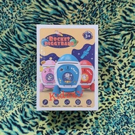 KZ Children's Piggy Bank Rocket Piggy Bank Saving Box to Train Children Saving