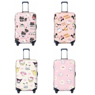 Hellokitty Kuromi Design Printing Luggage Cover Protector Washable Elastic Suitcase Cover Dustproof Anti-Scratch/Luggage