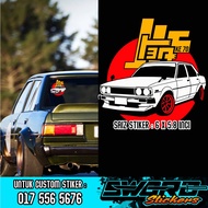 TOYOTA KE70 STICKER / KE70 CAR STICKER / STIKER KERETA/ STIKER LAPTOP