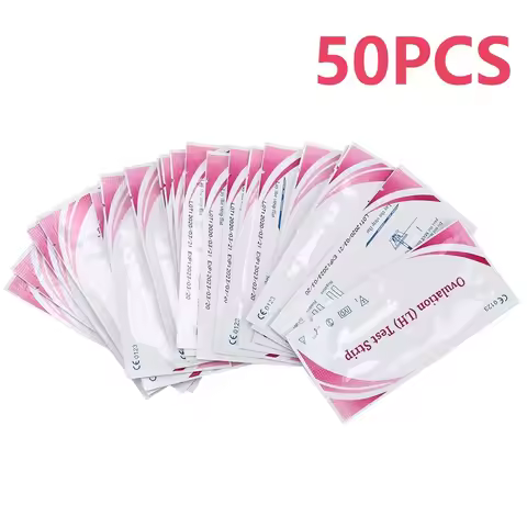 LH Ovulation Test Strips 50PCS Fertility Testing Paper Over 99% Accuracy Pregnancy Urine Measuring K