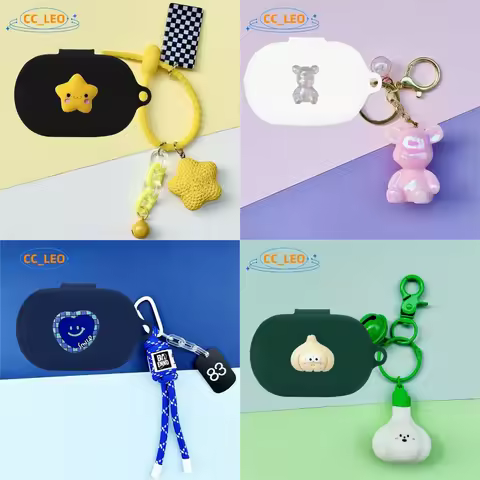 For EDIFIER Comfo Flex Case Cute Lucky Cat Keychain Pendant EDIFIER A6 Silicone Soft Case EDIFIER Co