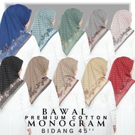 BIDANG 45 BAWAL COTTON PREMIUM CORAK PRINTED