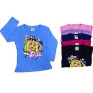 T-shirt Budak Perempuan 2-13 Tahun I Baju Jalan Budak Perempuan I T-shirt Panjang Budak Perempuan I 