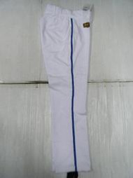 新莊新太陽 ZETT BUPT-1071SP 同職棒用球褲內裏製作工法 直筒 棒壘 球褲 藍色/金色 邊條 特790
