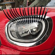 Car Headlight Eyelashes Sticker Decoration For Mini Cooper S One JCW R53 R55 R56 R60 R61 F54 Clubman