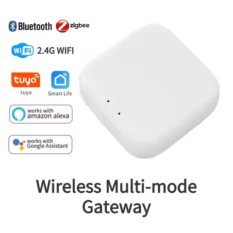 WIFI Zigbee Bluetooth Wireless Multi-mode Gateway Hub Smart Life Tuya APP Control Smart Home System 