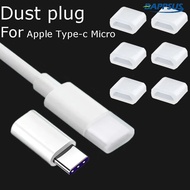 Universal Dust Protector Cap for Iphone Lightning Type C Micro USB Male Data Cable Charging Interface Dustproof Cover Case