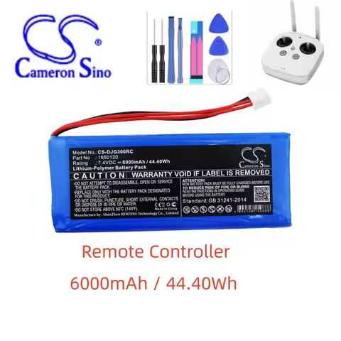 Remote Controller Battery For DJI 1650120 GL300C GL300E GL300F Inspire 1 2 Phantom 3 3 Advance 4 Pro